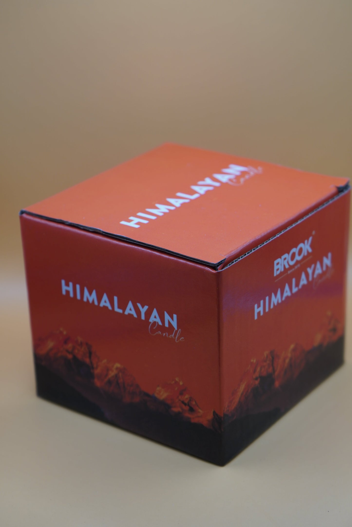 Round Himalayan Salt Candle Holder