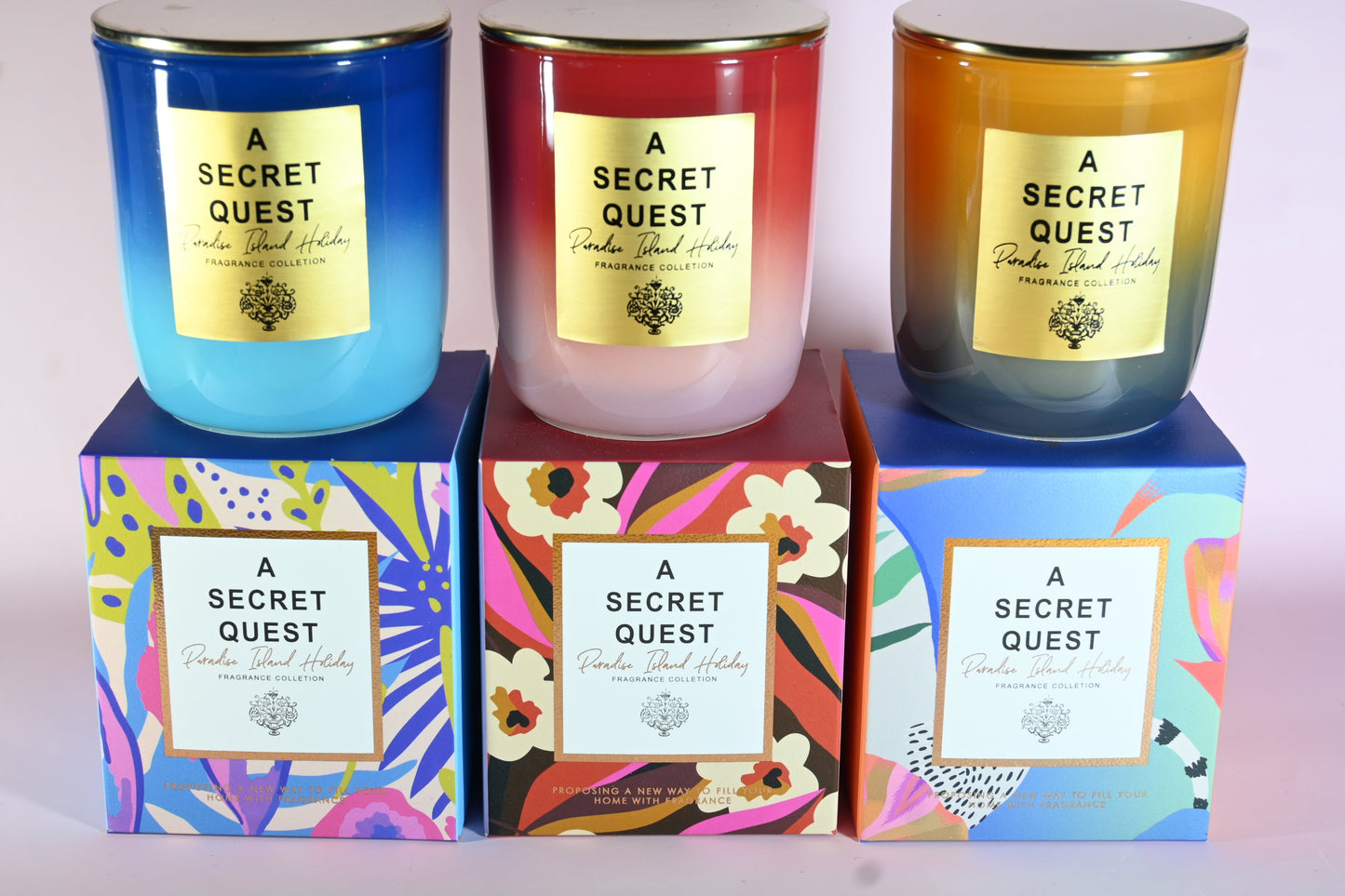 A Secret Quest - Paradise Island Holiday Fragrance Collection 8*9