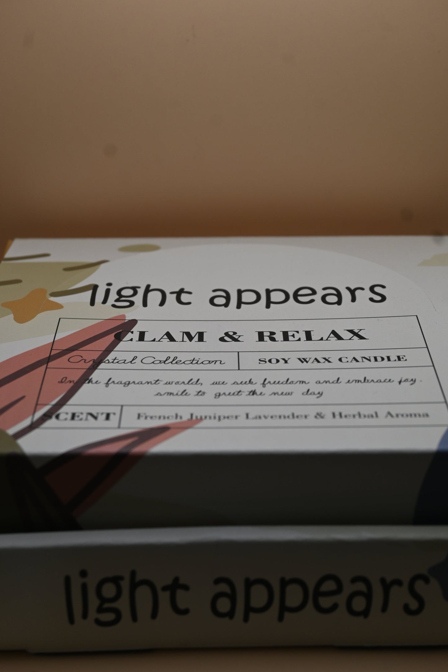 Light Appears- Calm And Relax Candle ( Set Of 4)