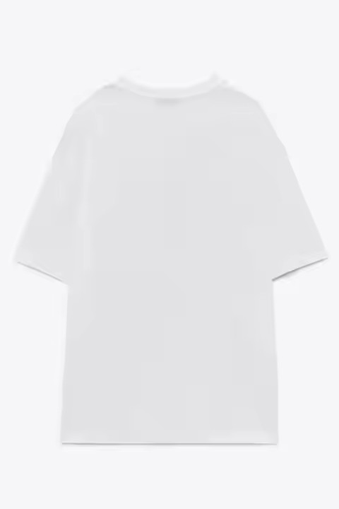 Contour Embroidery Girl T-Shirt
