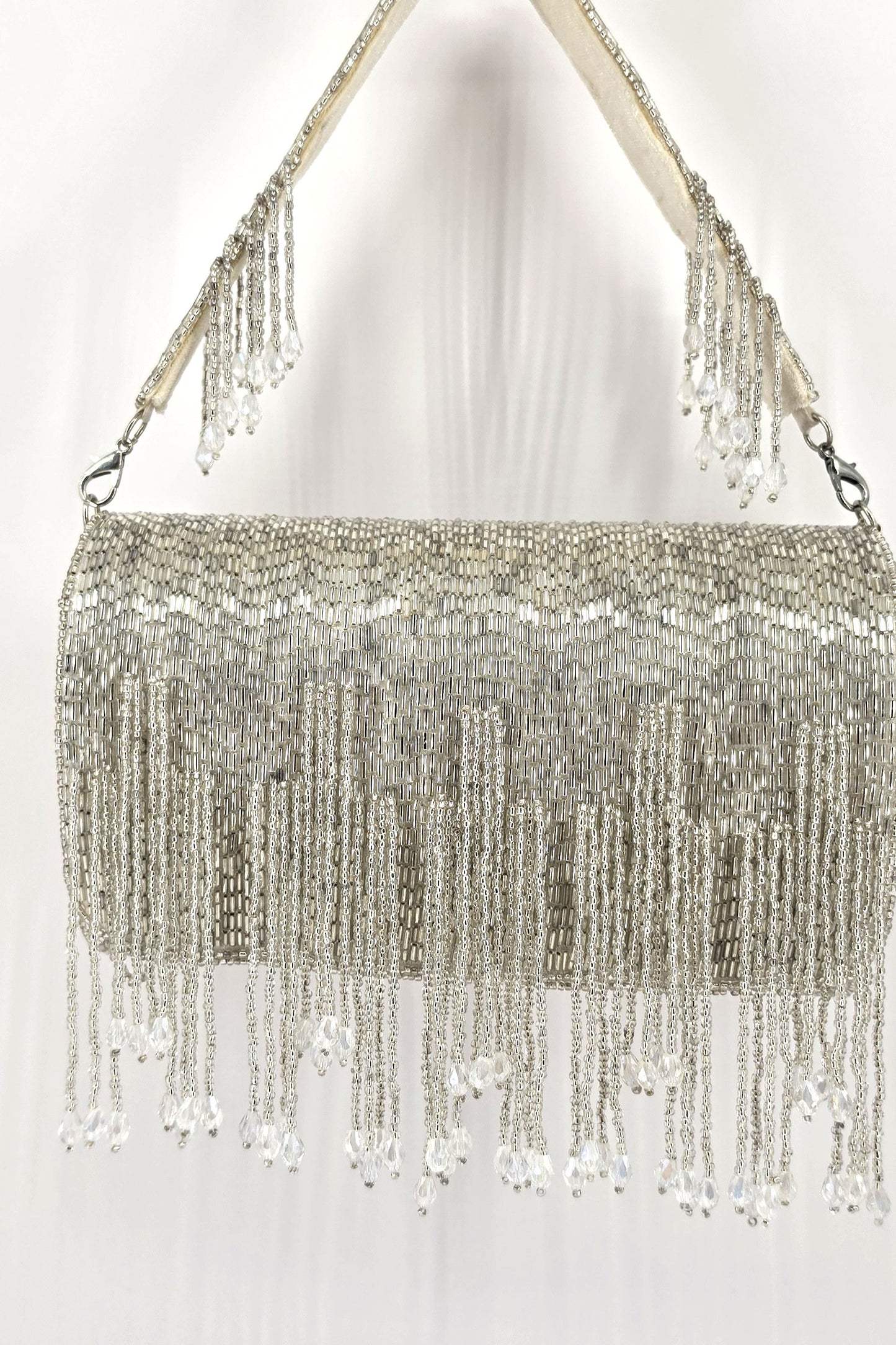 Santorini -The White Island Tassel Bag
