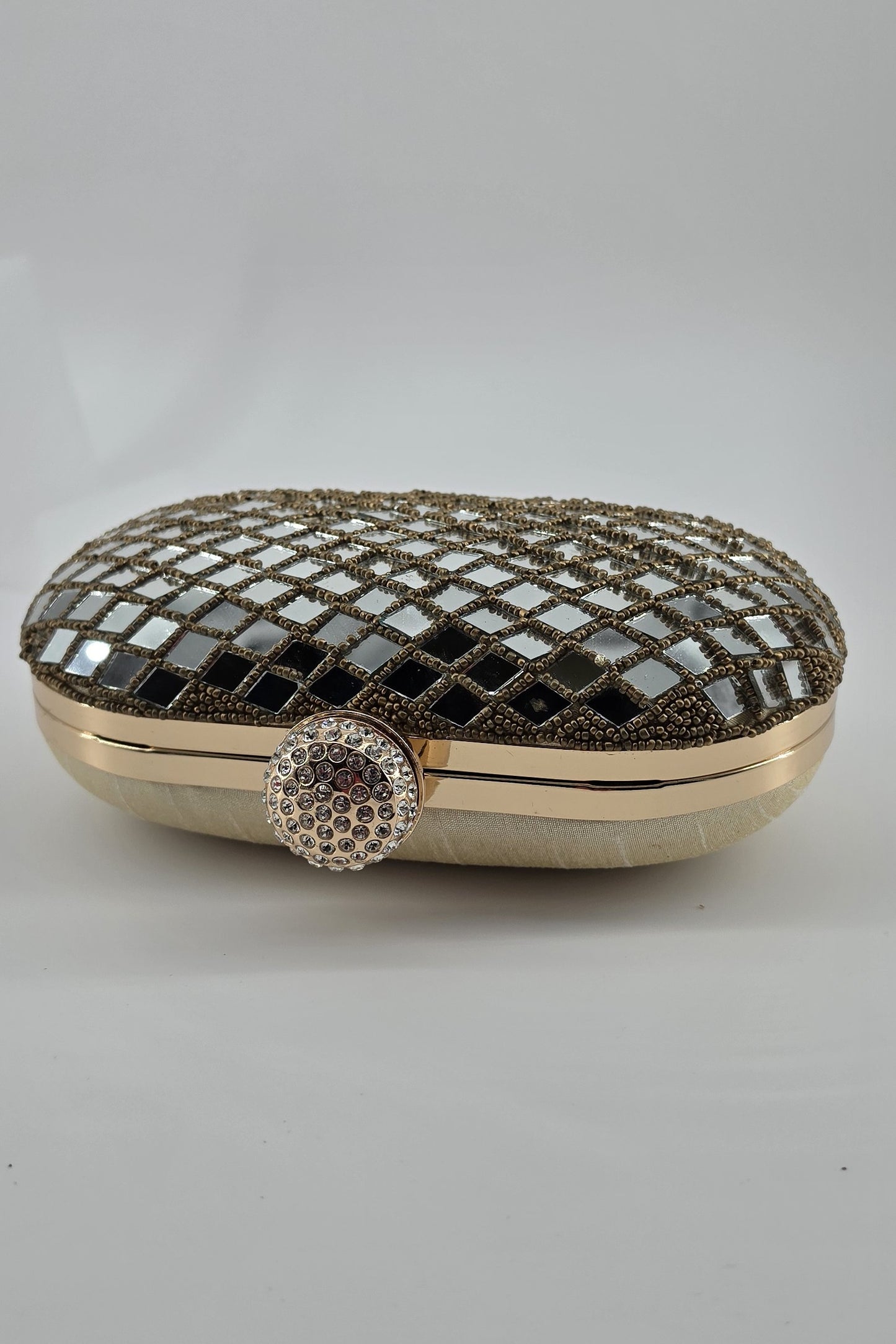 Silver golden Mirror Bag