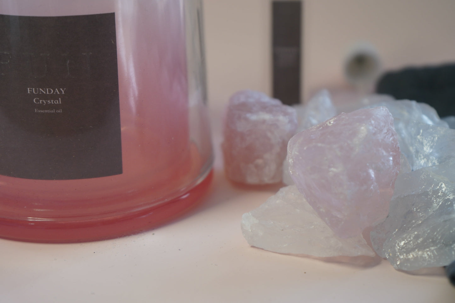 FUNDAY Crystal Aromatherapy Set – Pink