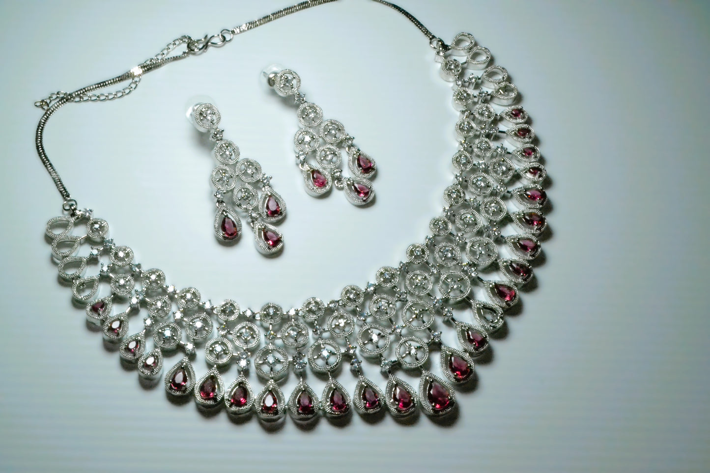 Eternal Pink Necklace Set