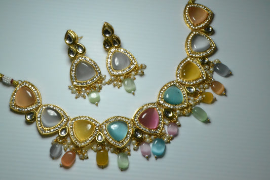 Multi Necklace Pastel colors