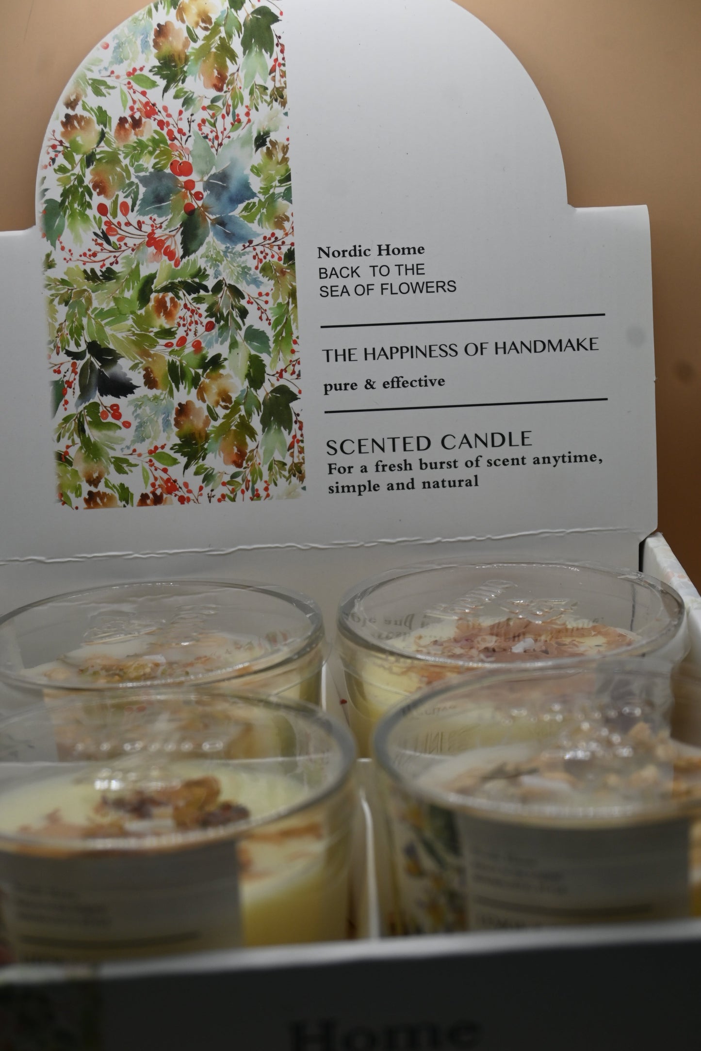 Scented Candle Collection – Nordic Home Fragrance- (Available in Set Of 4)