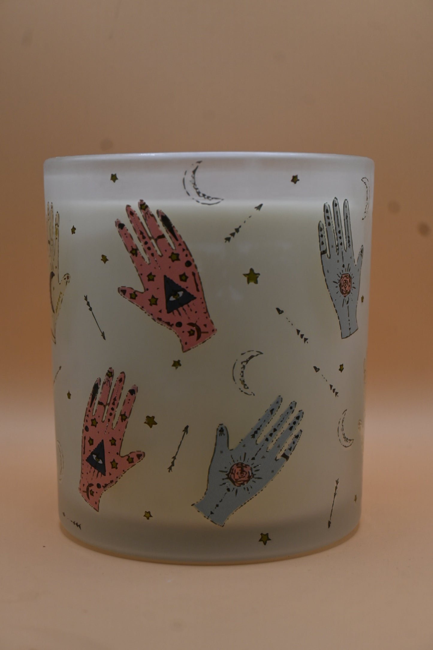 Celestial Hand and Moon Candle- 9.6*11