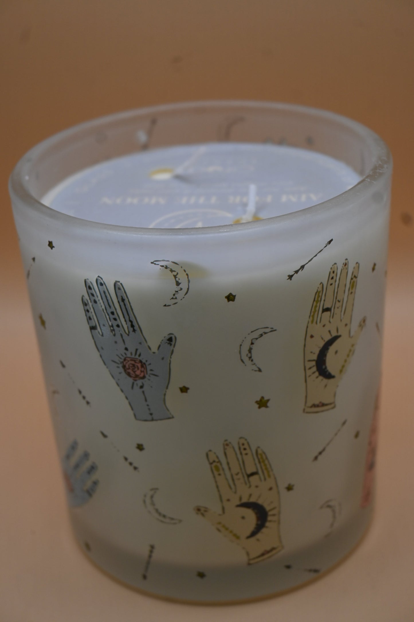 Celestial Hand and Moon Candle- 9.6*11