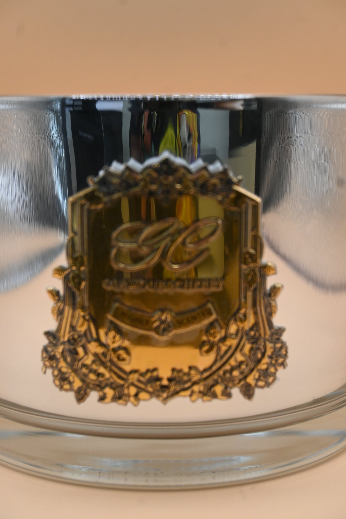 330G Gold Standard Silver Cup Candle In Box- 2 scents