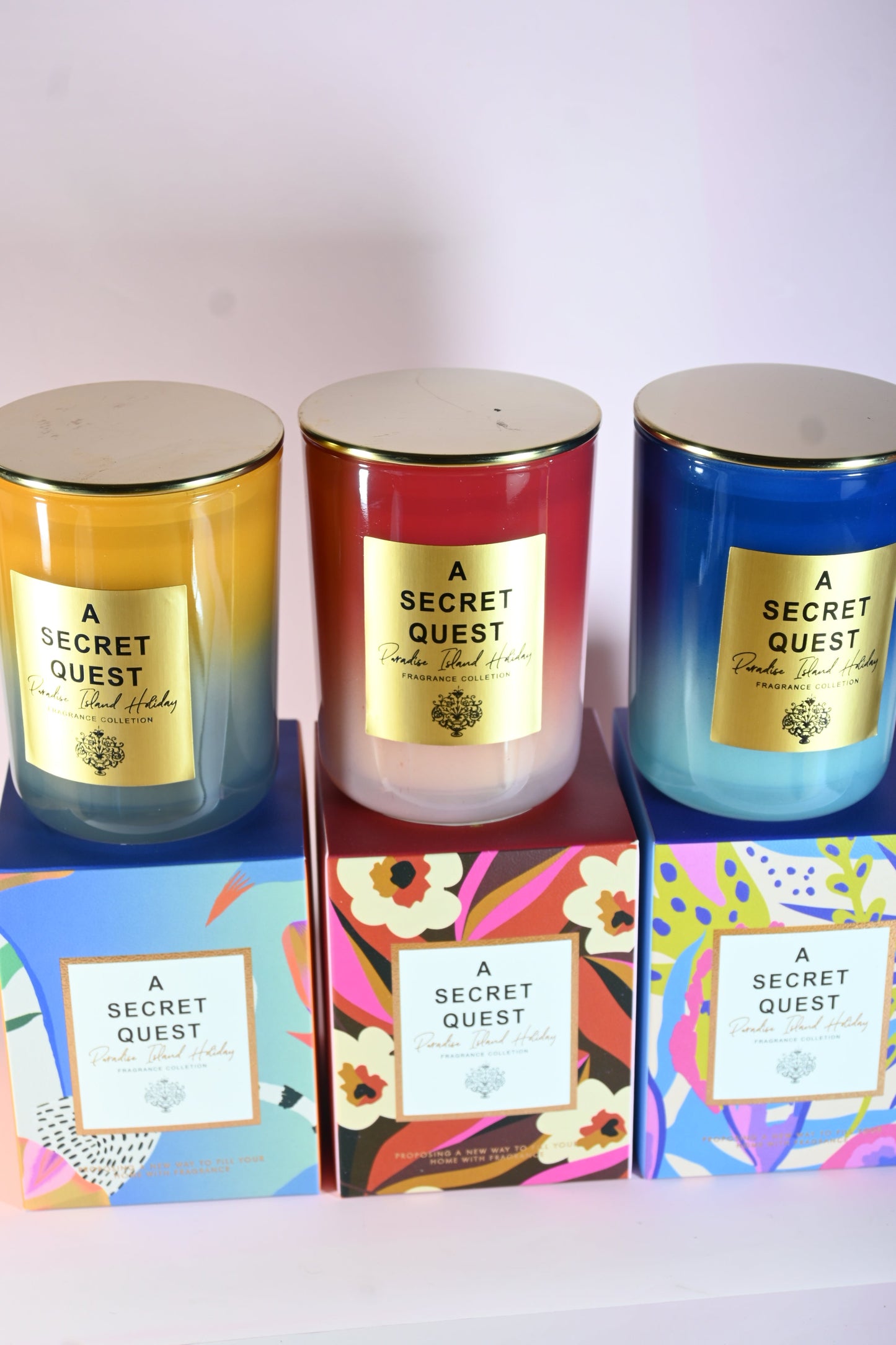 A Secret Quest - Paradise Island Holiday Fragrance Collection 8*10.5