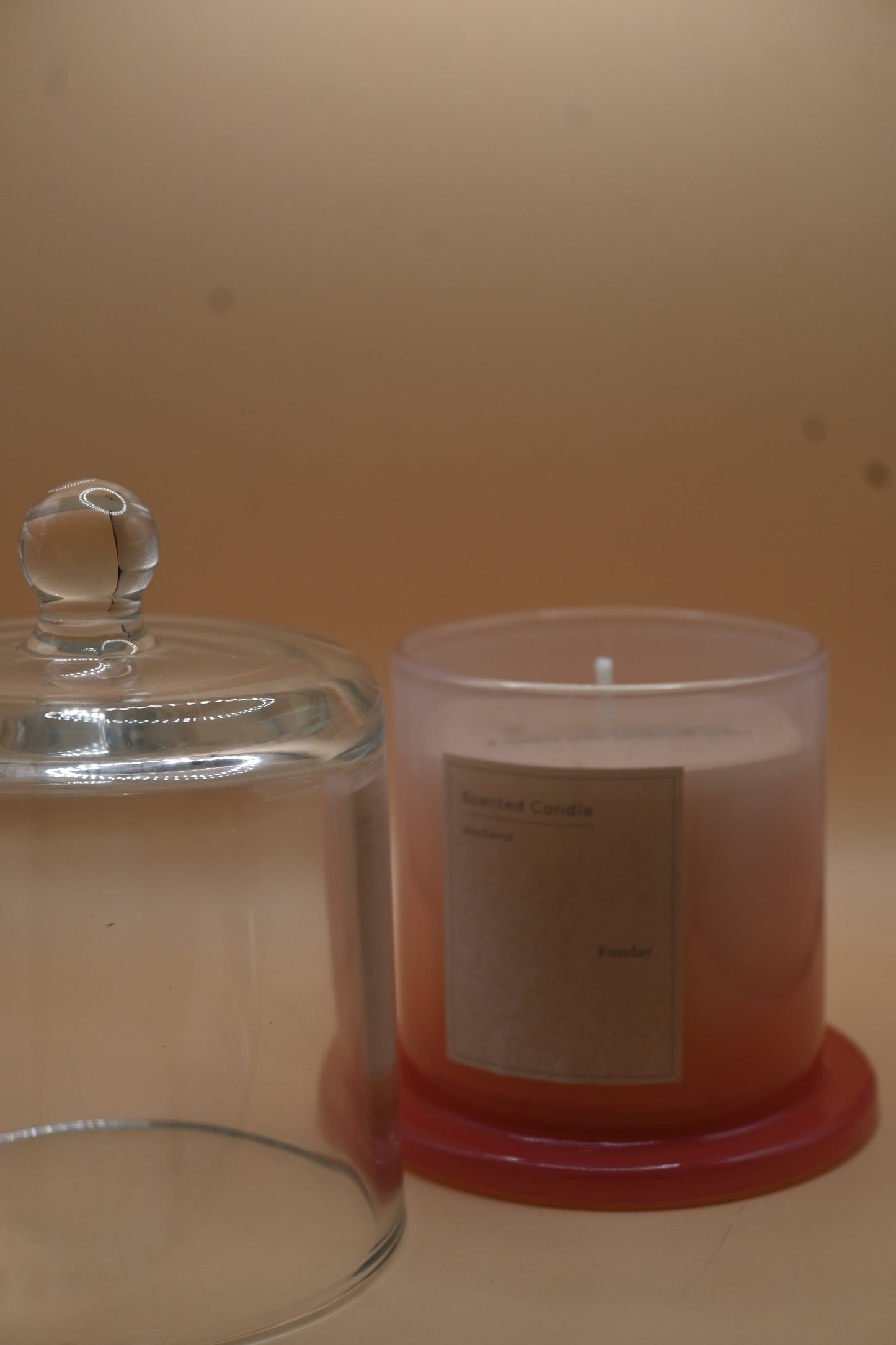 Aroma Candle 160G  9*11.5Cm- Pink
