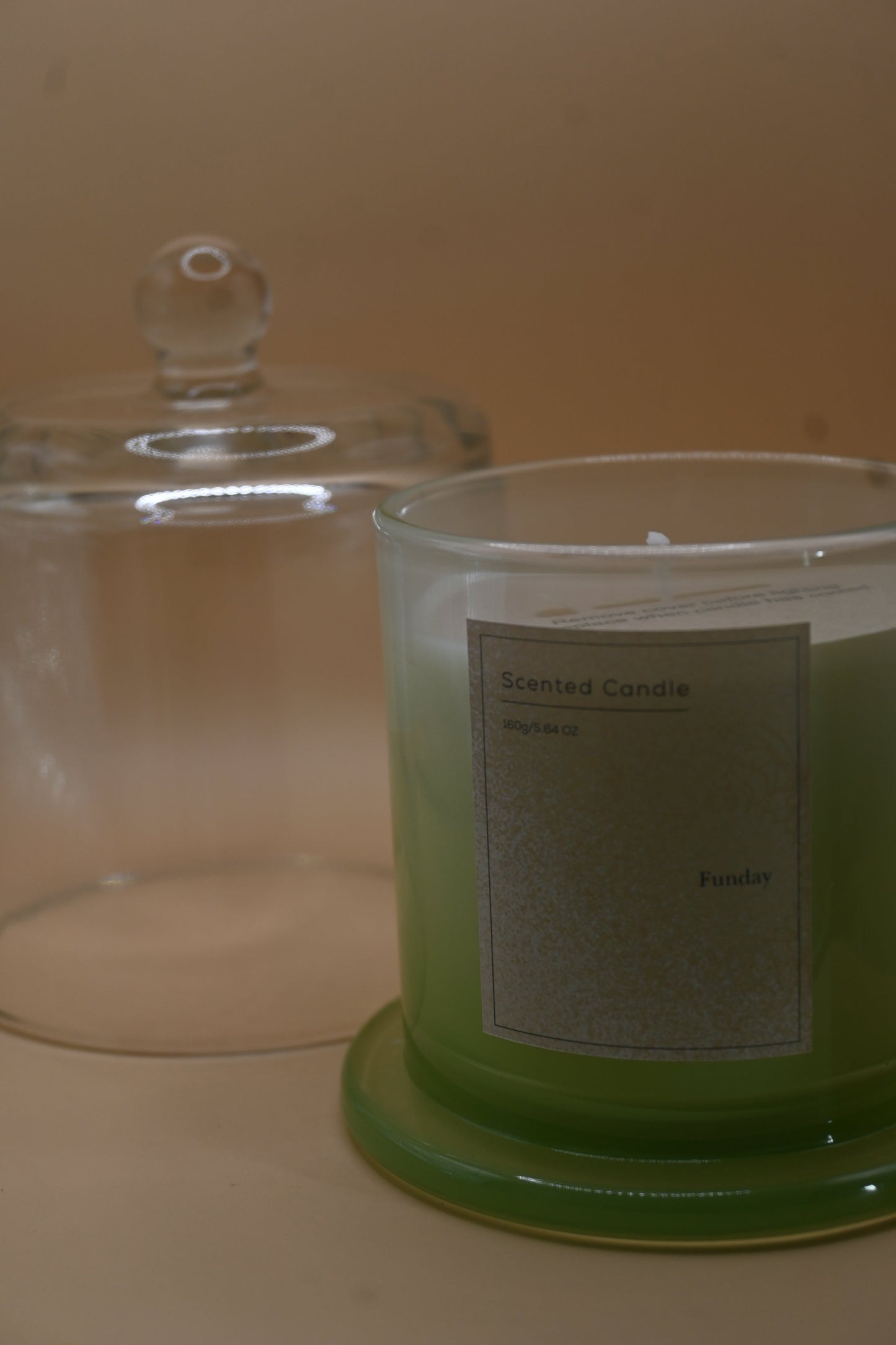 Aroma Candle 160G  9*11.5Cm 7266-2- Green
