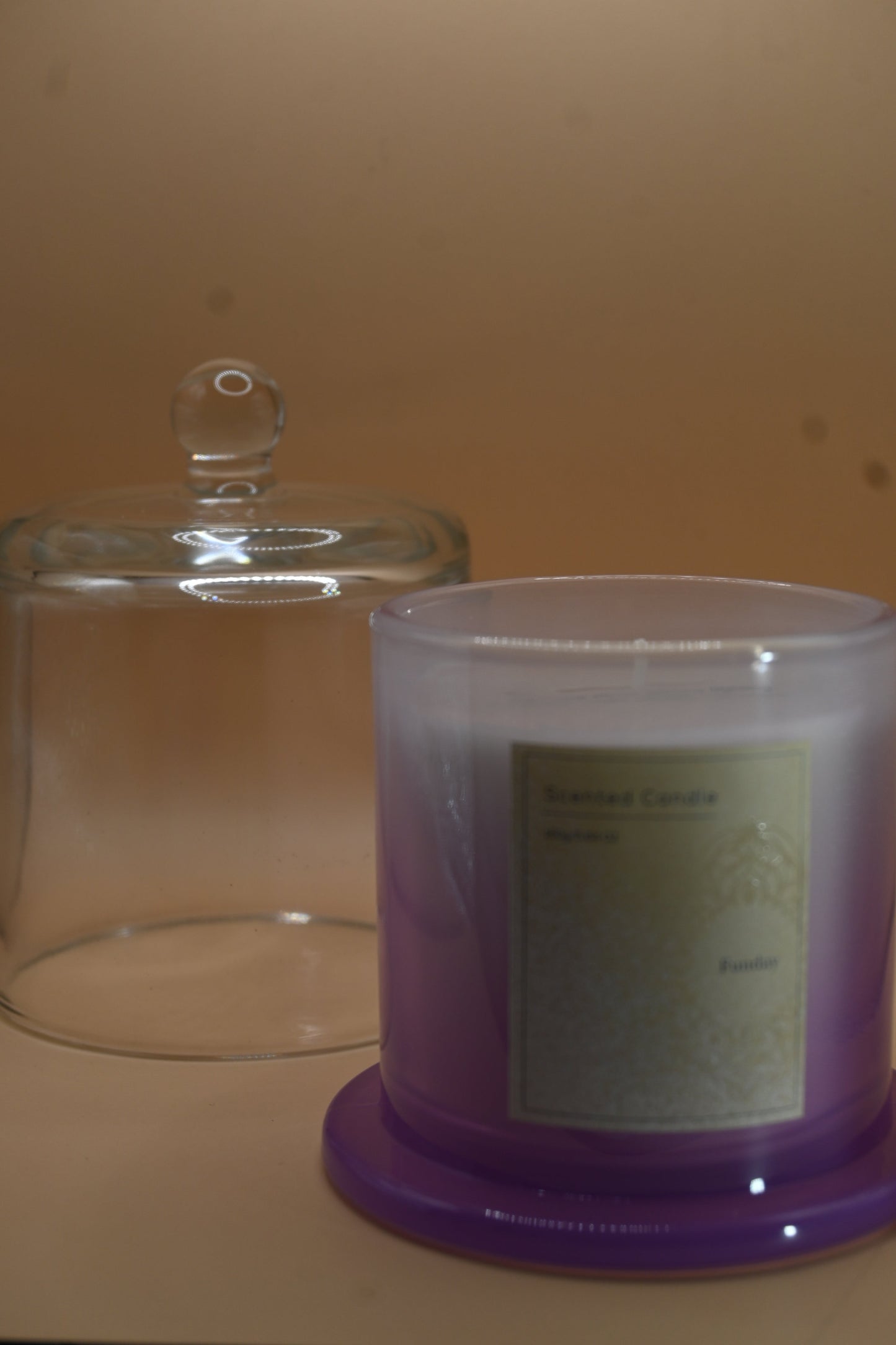 Aroma Candle 160G  9*11.5Cm 7266-2- Purple