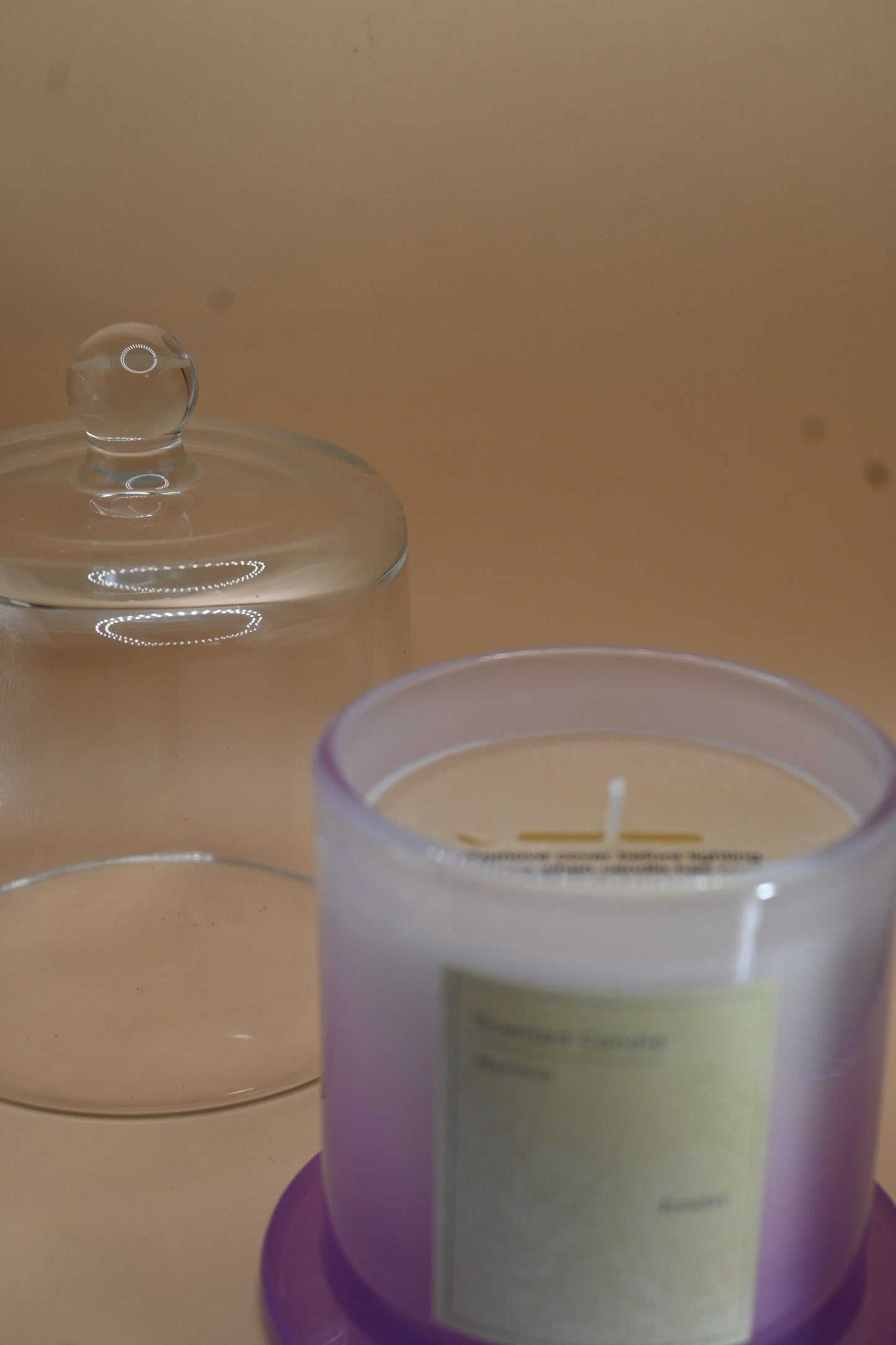 Aroma Candle 160G  9*11.5Cm 7266-2- Purple