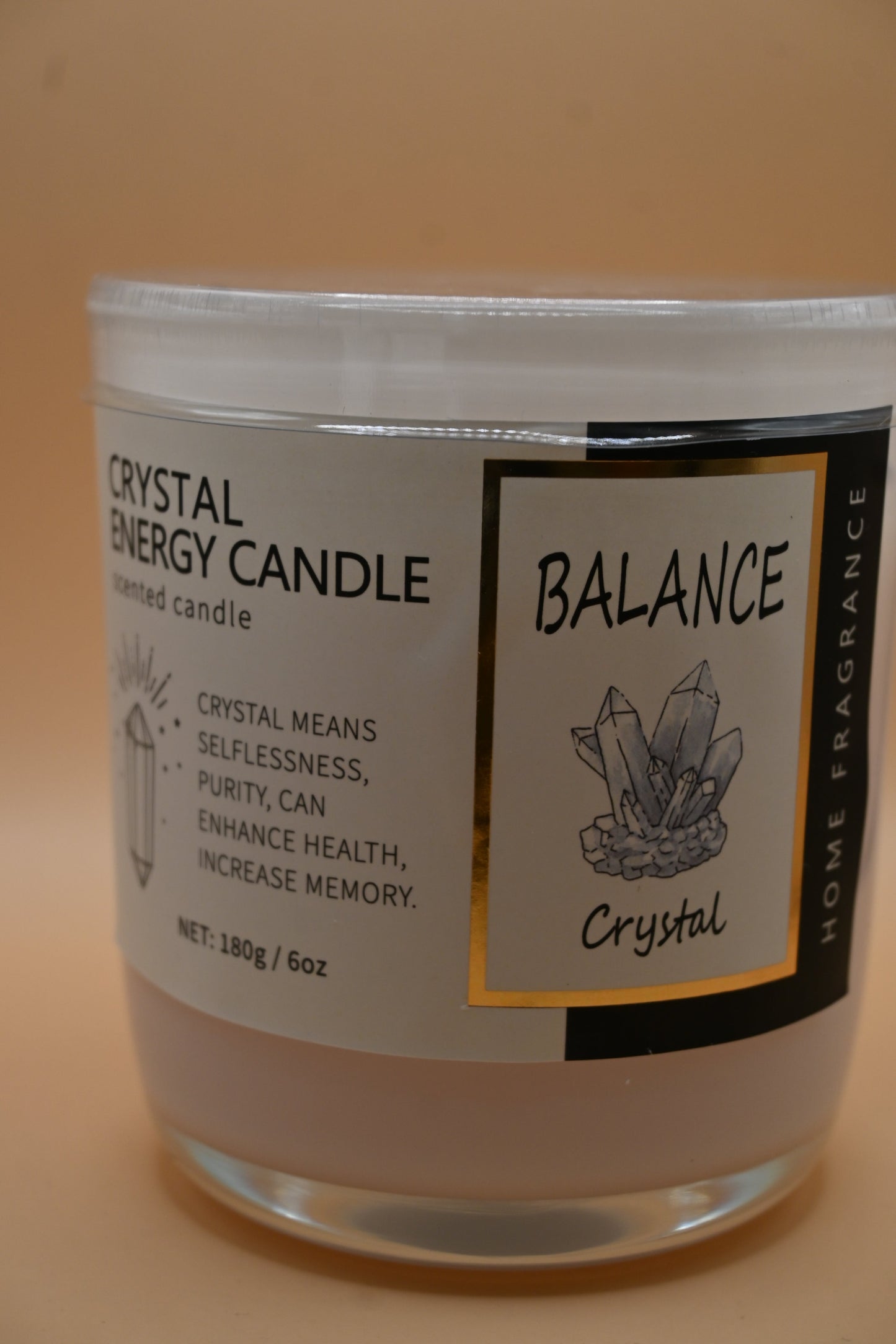 Crystal-Inspired Scented Candles Collection-(4 Scents)