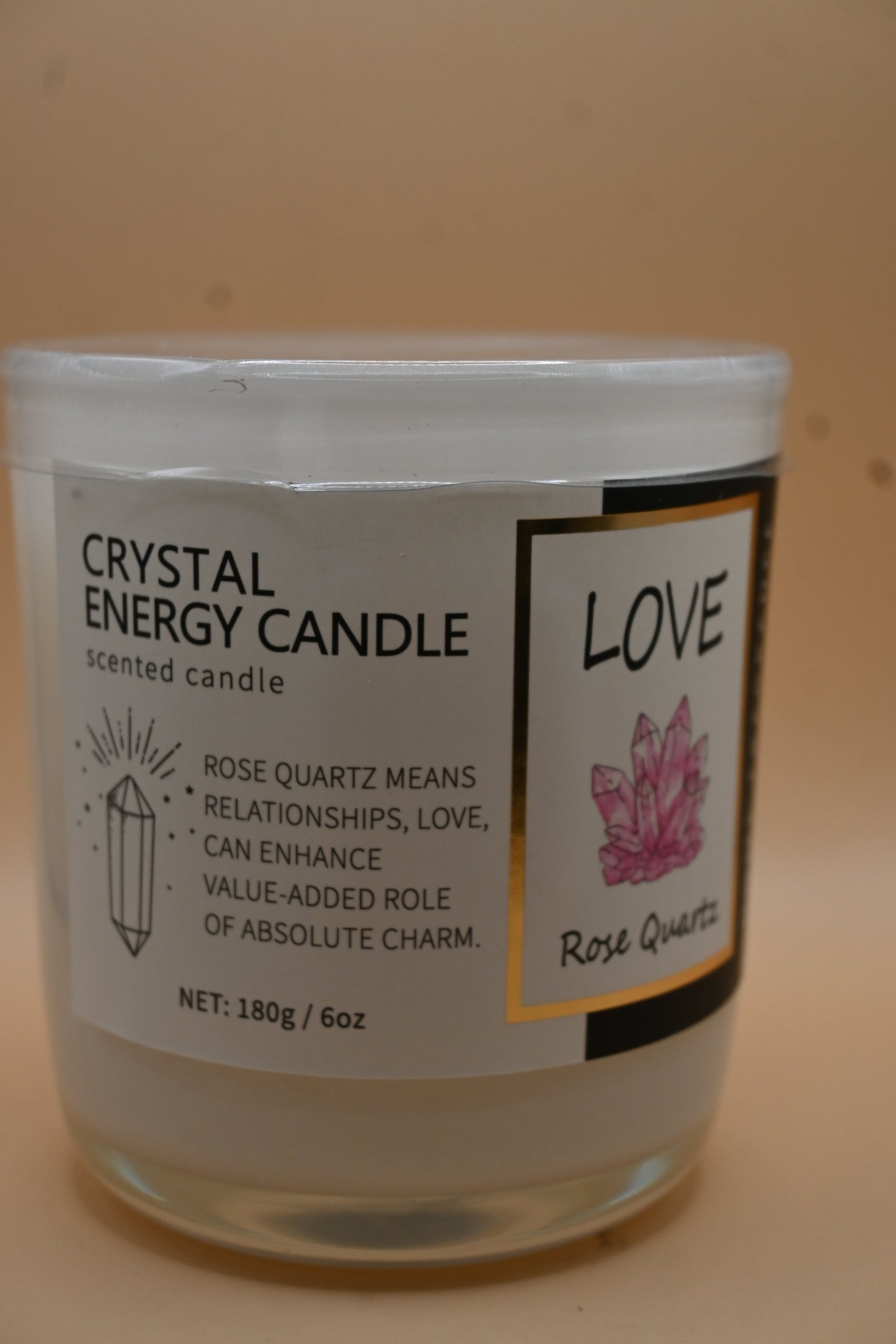 Crystal-Inspired Scented Candles Collection-(4 Scents)