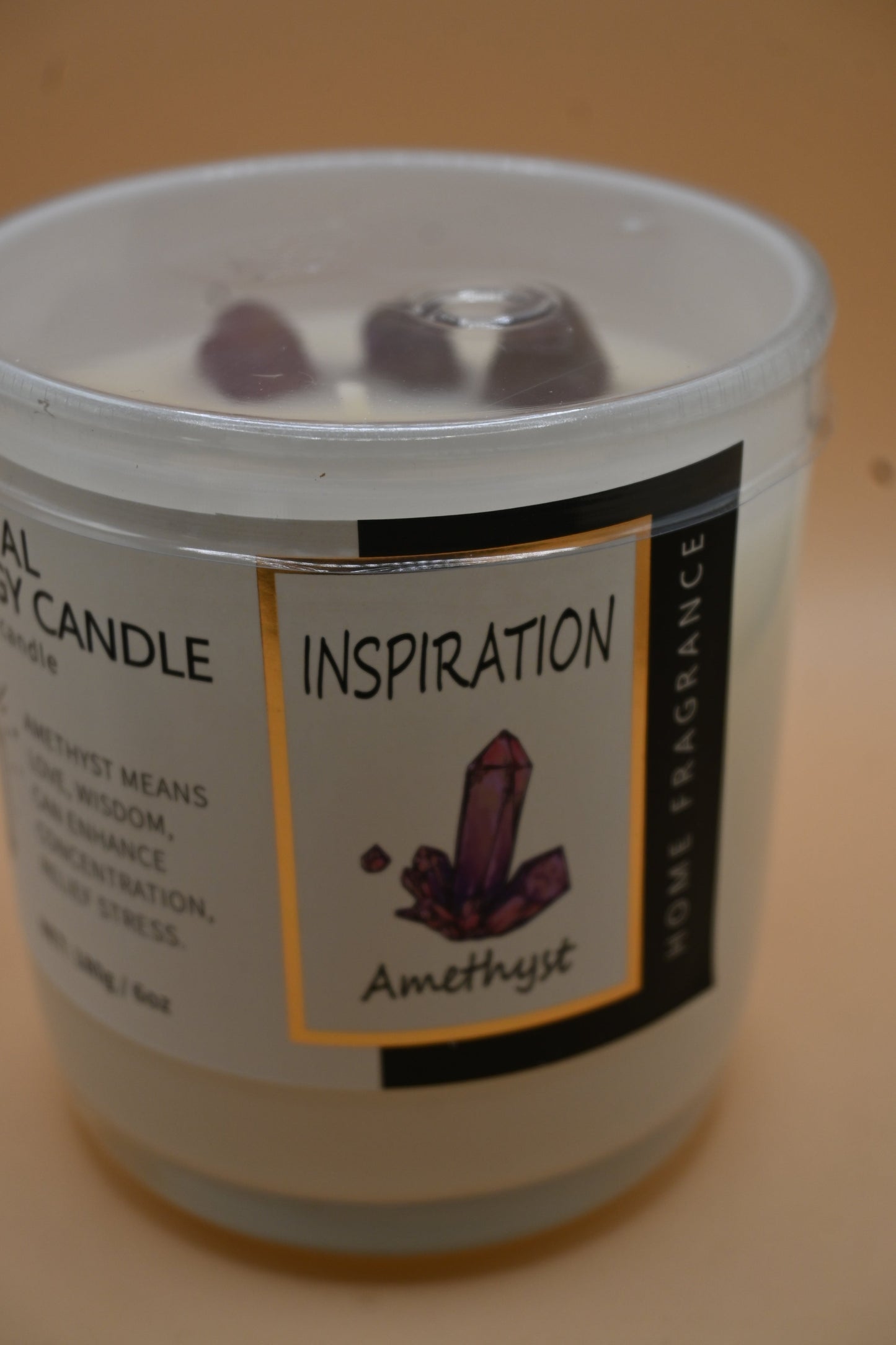 Crystal-Inspired Scented Candles Collection-(4 Scents)