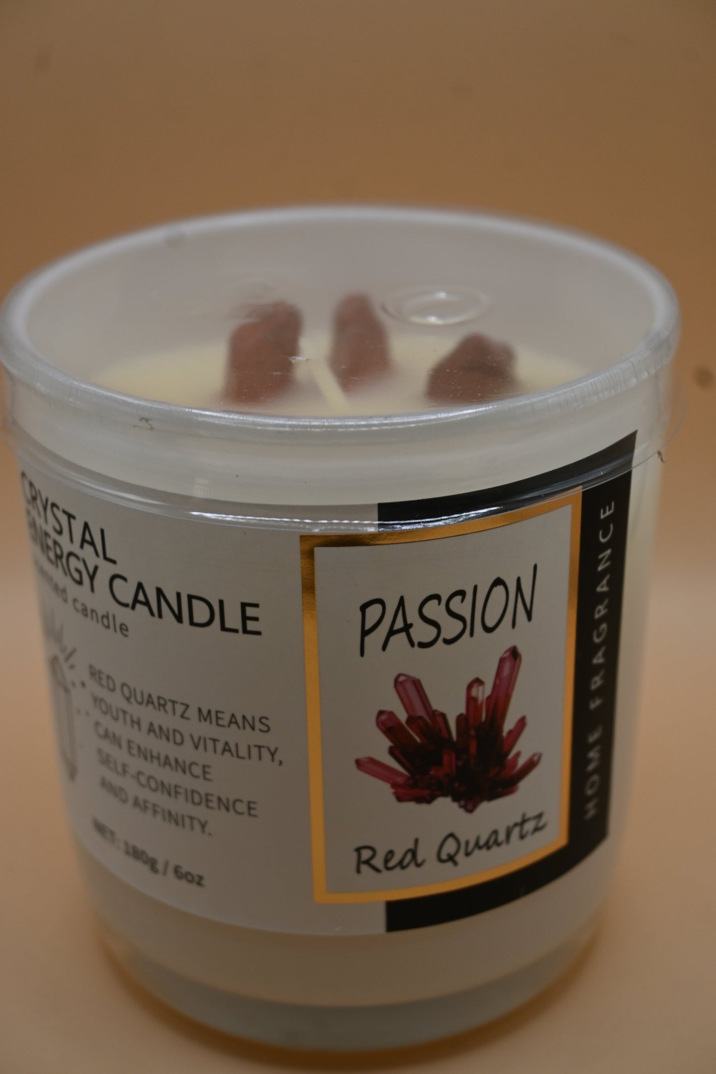 Crystal-Inspired Scented Candles Collection-(4 Scents)