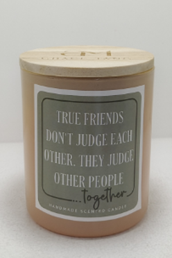 True Friends don’t Judge each other