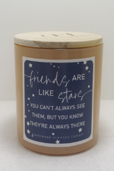 Friends are like stars