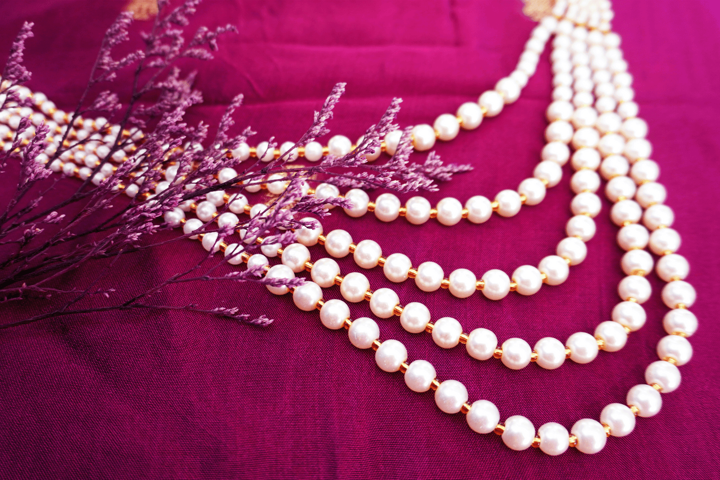 Pearl Necklace - Ivory White