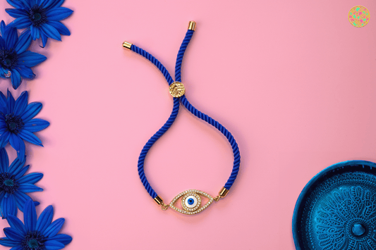 Evil Eye Bracelet- Blue