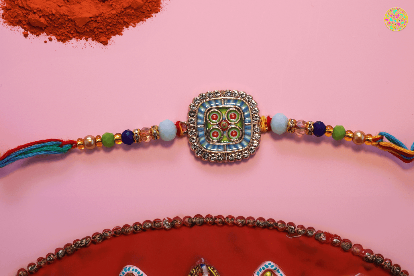 Traditional Rakhi - Multicolour