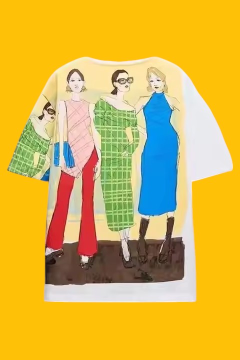 Summer Catwalk Girl T-Shirt