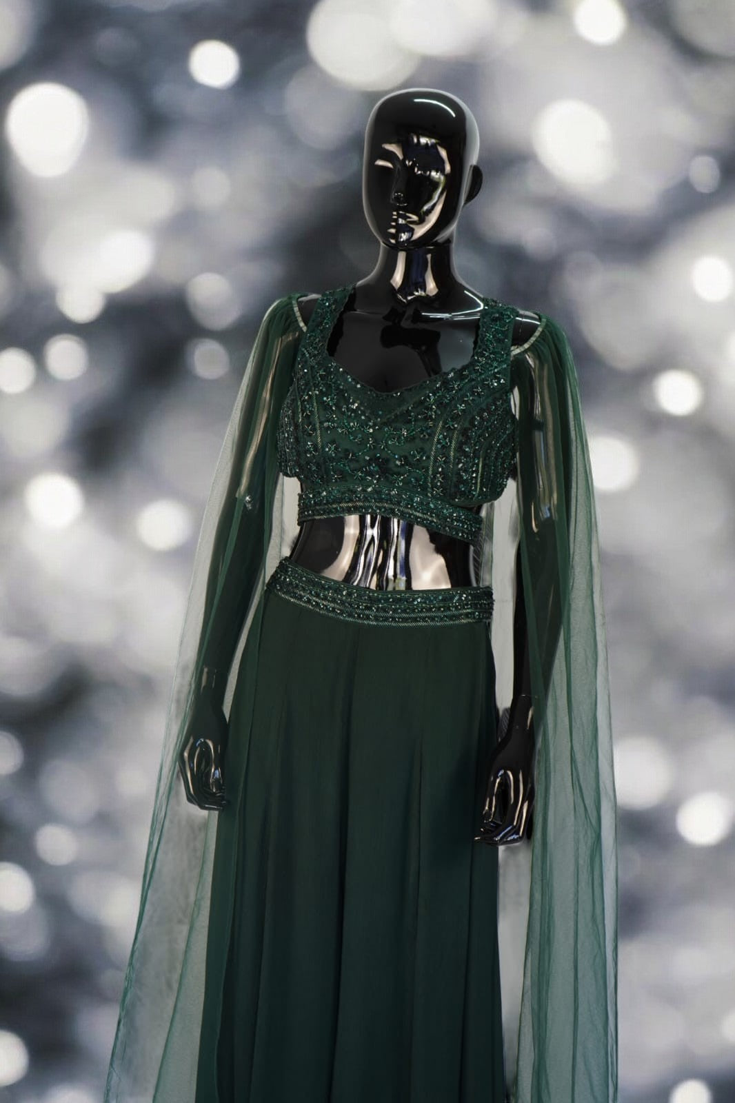 Green Wings Dress